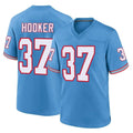 Kdoa T.Titans #37 Amani Hooker Player Light Blue Oilers Throwback Home Game Stitched Jerseys