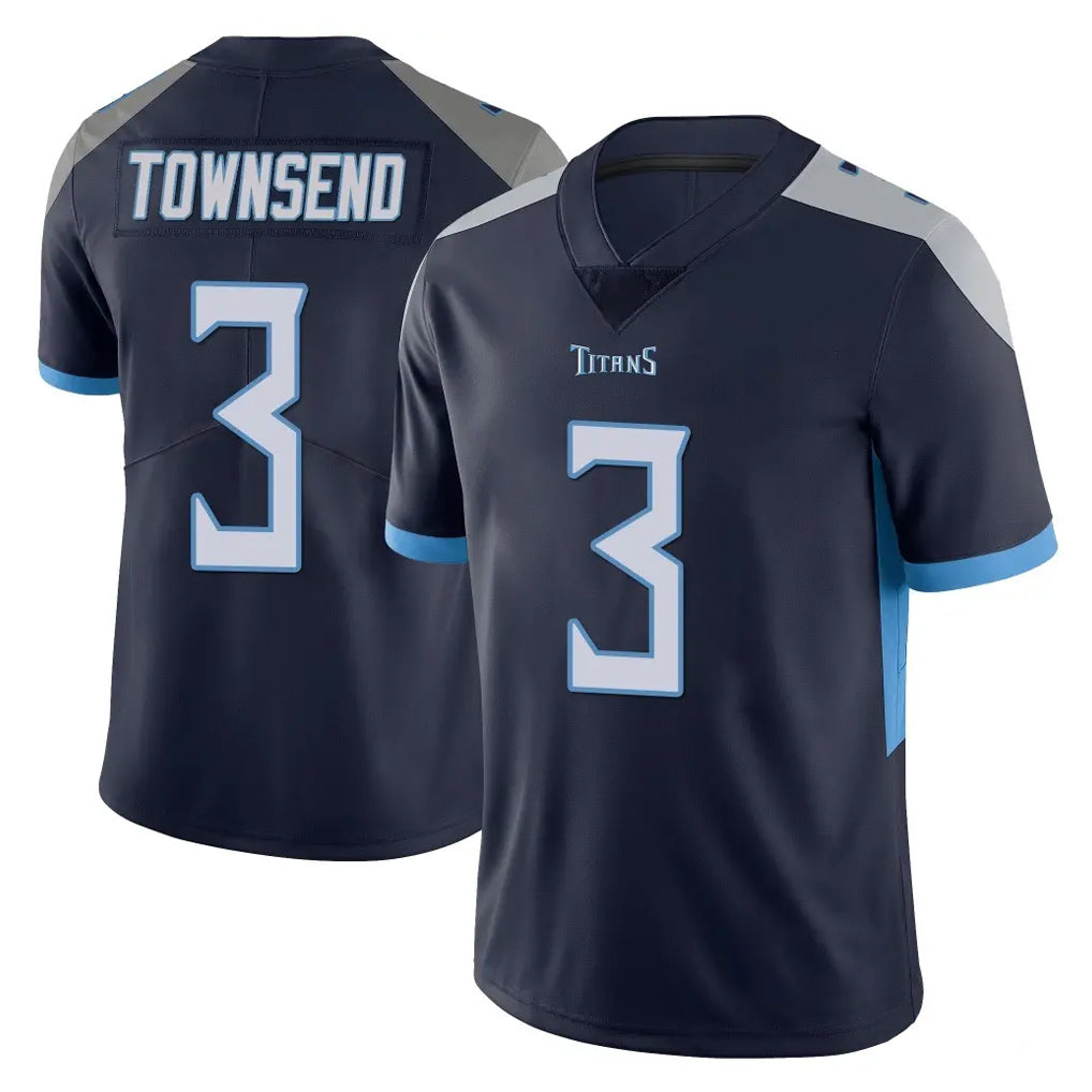 Kdoa T.Titans #3 Tommy Townsend Player Navy Limited Vapor Untouchable Home Game Stitched Jerseys