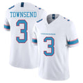 Kdoa T.Titans #3 Tommy Townsend Player White Limited Vapor F.U.S.E. Home Game Stitched Jerseys