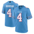 Kdoa T.Titans #4 Wan'Dale Robinson Player Light Blue 2026 Game Home Stitched Jerseys