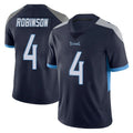 Kdoa T.Titans #4 Wan'Dale Robinson Player Navy Limited Vapor Untouchable Home Game Stitched Jerseys