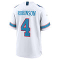 Kdoa T.Titans #4 Wan'Dale Robinson White Game Stitched Jerseys