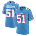 Kdoa T.Titans #51 Austin Schlottmann Player Light Blue 2026 Game Home Stitched Jerseys