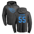 Kdoa T.Titans #55 JC Latham Player Ash One Color Pullover Hoodies Home Game Stitched Jerseys