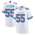 Kdoa T.Titans #55 JC Latham Player White 2026 Game Home Stitched Jerseys