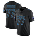 Kdoa T.Titans #77 Peter Skoronski Player Black Impact Limited Home Game Stitched Jerseys