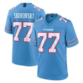 Kdoa T.Titans #77 Peter Skoronski Player Light Blue 2026 Game Home Stitched Jerseys