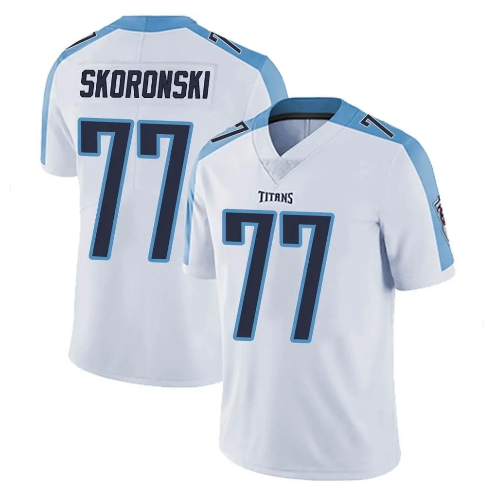 Kdoa T.Titans #77 Peter Skoronski Player White Limited Vapor Untouchable Home Game Stitched Jerseys