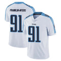 Kdoa T.Titans #91 John Franklin-Myers Player White Limited Vapor Untouchable Home Game Stitched Jerseys