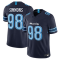 Kdoa T.Titans #98 Jeffery Simmons Navy 2026 Rivalries Collection Limited Stitched Jerseys