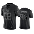 Kdoa T.Titans #98 Jeffery Simmons Player Black RFLCTV Limited Stitched Jerseys