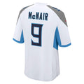 Kdoa T.Titans #9 Steve McNair Player White Home Game Stitched Jerseys