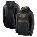 Kdoa TB.Buccaneers  Blank Player Black Salute to Service Sideline Performance Pullover Hoodies Home Game Stitched Jerseys