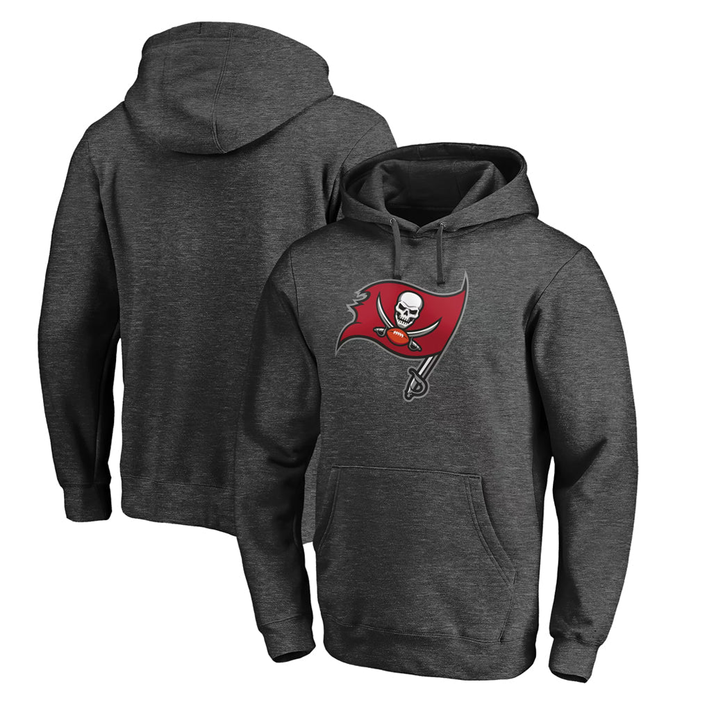 Kdoa TB.Buccaneers  Blank Player Gray LOGO Pullover Hoodie Home Game Stitched Jerseys
