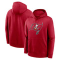 Kdoa TB.Buccaneers  Blank Player Red LOGO Pullover Hoodie Home Game Stitched Jerseys