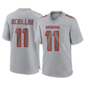 Kdoa TB.Buccaneers #11 Jalen McMillan Player Gray Atmosphere Fashion Home Game Stitched Jerseys