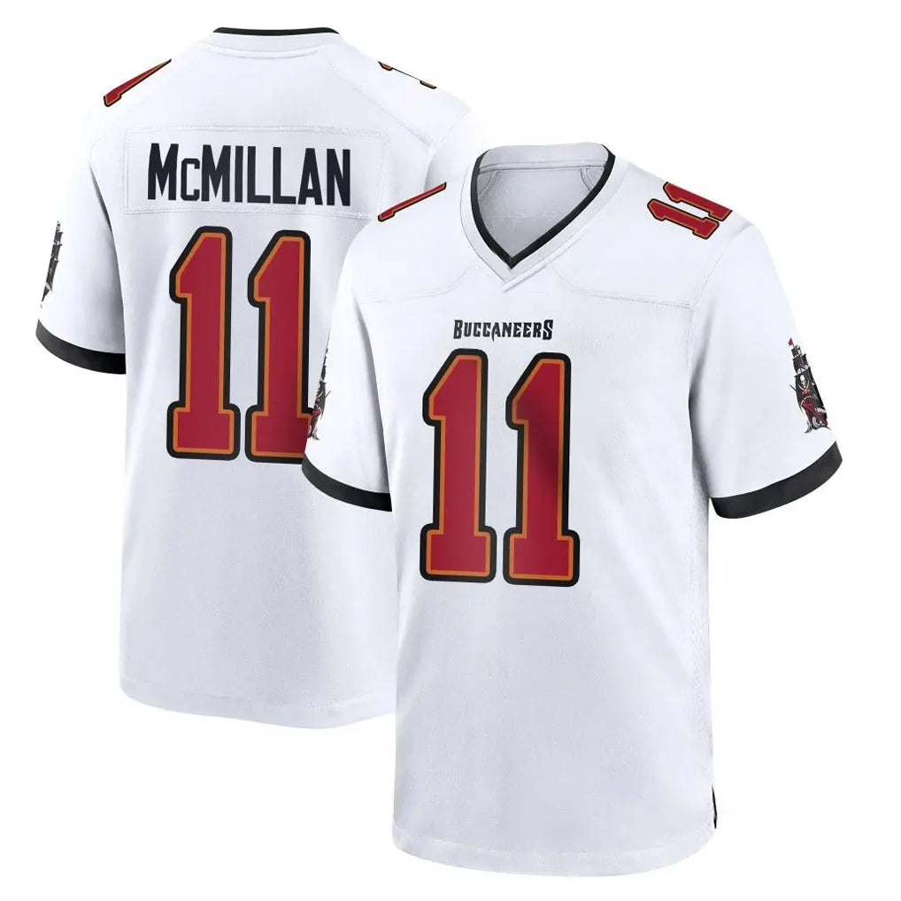 Kdoa TB.Buccaneers #11 Jalen McMillan Player White Home Game Stitched Jerseys