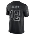 Kdoa TB.Buccaneers #12 Tom Brady Player Black RFLCTV Limited Stitched Jerseys
