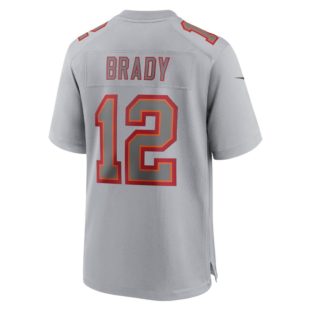 Kdoa TB.Buccaneers #12 Tom Brady Player Gray Fashion Game Stitched Jerseys