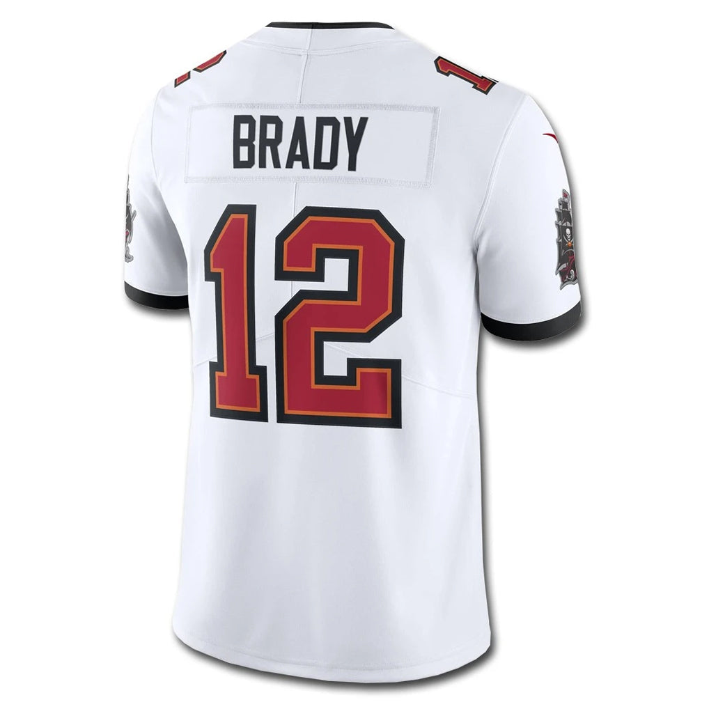 Kdoa TB.Buccaneers #12 Tom Brady Player White Vapor F.U.S.E. Limited Stitched Jerseys