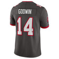 Kdoa TB.Buccaneers #14 Chris Godwin Jr. Player Pewter Vapor Limited Stitched Jerseys