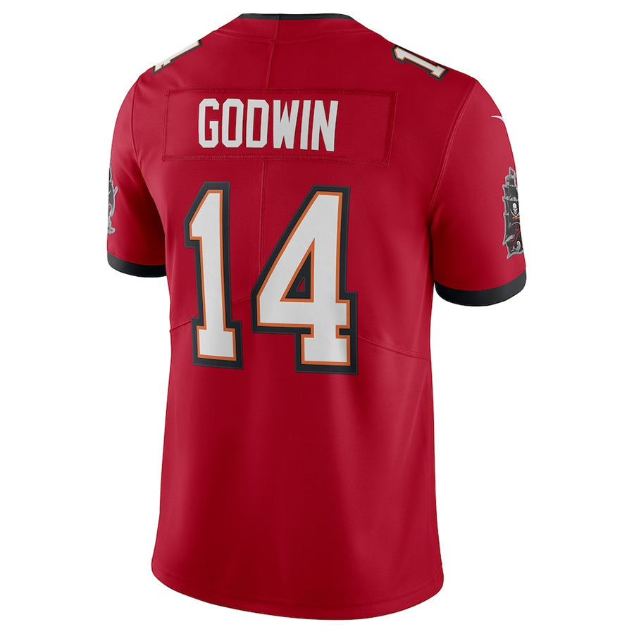 Kdoa TB.Buccaneers #14 Chris Godwin Jr. Player Red Vapor Limited Stitched Jerseys