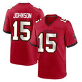 Kdoa TB.Buccaneers #15 Tez Johnson Player Red Home Game Stitched Jerseys