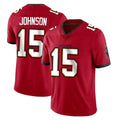 Kdoa TB.Buccaneers #15 Tez Johnson Player Red Limited Vapor Home Game Stitched Jerseys