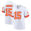 Kdoa TB.Buccaneers #15 Tez Johnson Player White '76 Home Game Stitched Jerseys