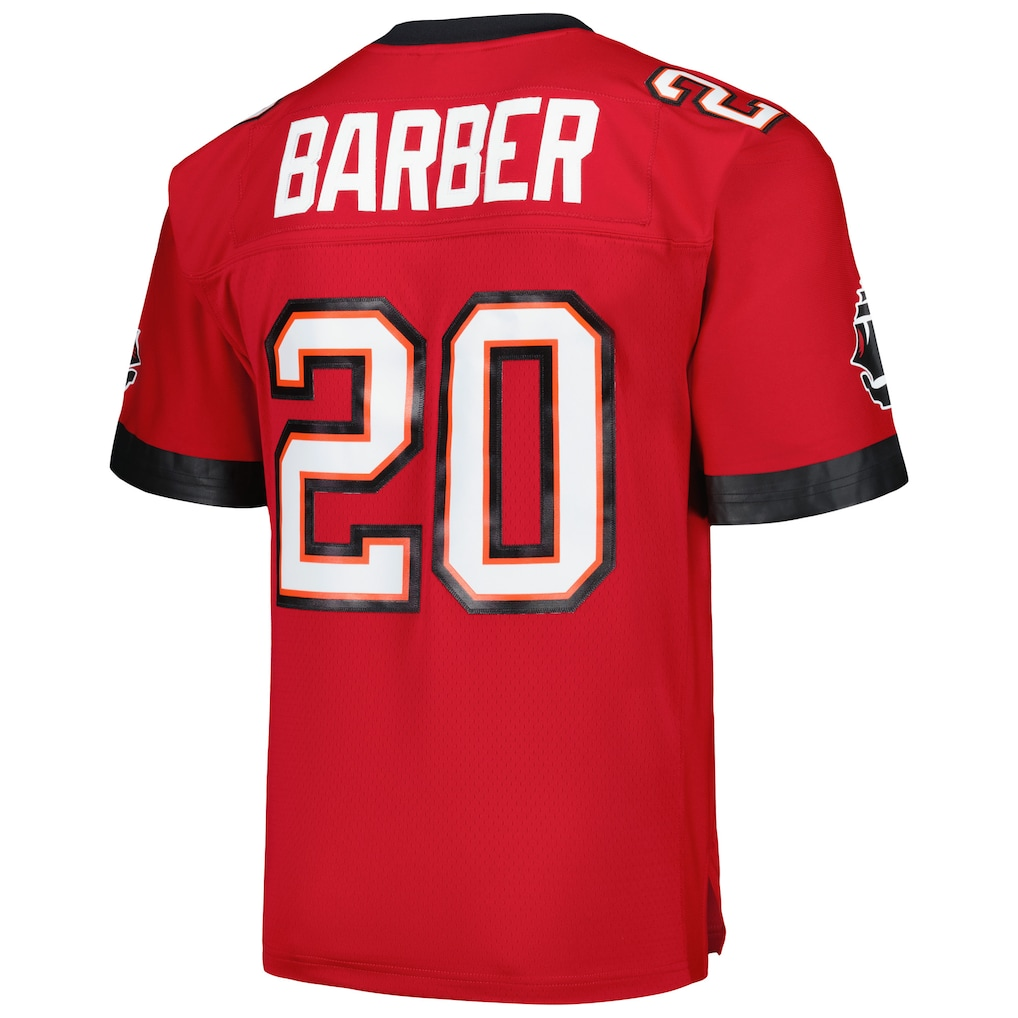 Kdoa TB.Buccaneers #20 Ronde Barber Mitchell & Ness Red Legacy Replica Jersey Stitched Puhic