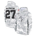 Kdoa TB.Buccaneers #27 Zyon McCollum Player Arctic Camo Limited Salute to Service Pullover Hoodies Game Stitched Jerseys