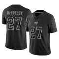 Kdoa TB.Buccaneers #27 Zyon McCollum Player Black Reflective Limited Home Game Stitched Jerseys