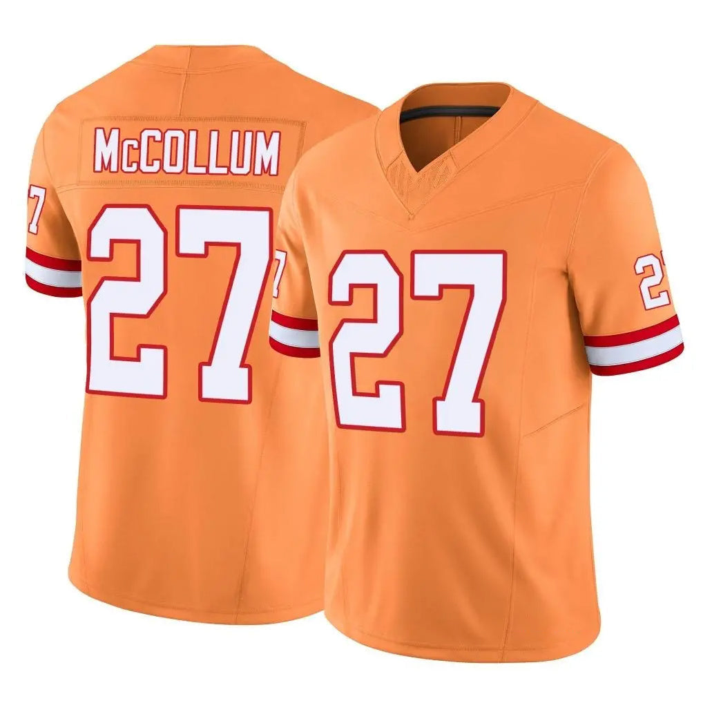 Kdoa TB.Buccaneers #27 Zyon McCollum Player Orange Limited Vapor F.U.S.E. Home Game Stitched Jerseys