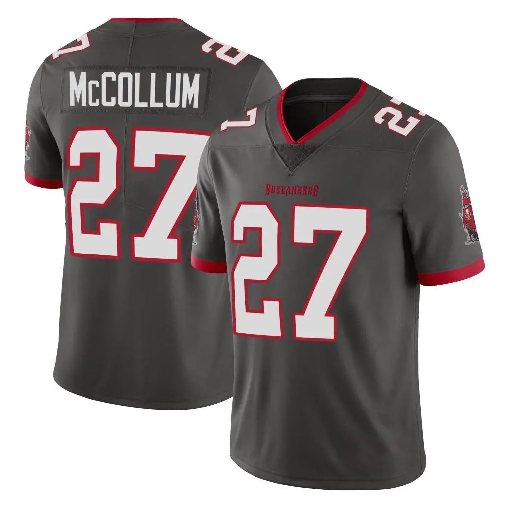 Kdoa TB.Buccaneers #27 Zyon McCollum Player Pewter Limited Alternate Vapor Home Game Stitched Jerseys