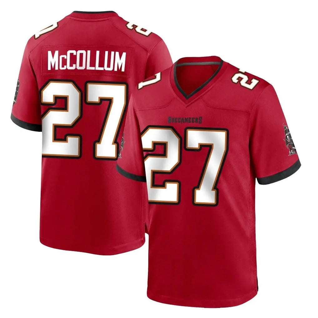 Kdoa TB.Buccaneers #27 Zyon McCollum Player Red Home Game Stitched Jerseys