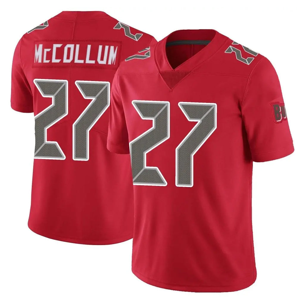 Kdoa TB.Buccaneers #27 Zyon McCollum Player Red Limited Color Rush Home Game Stitched Jerseys