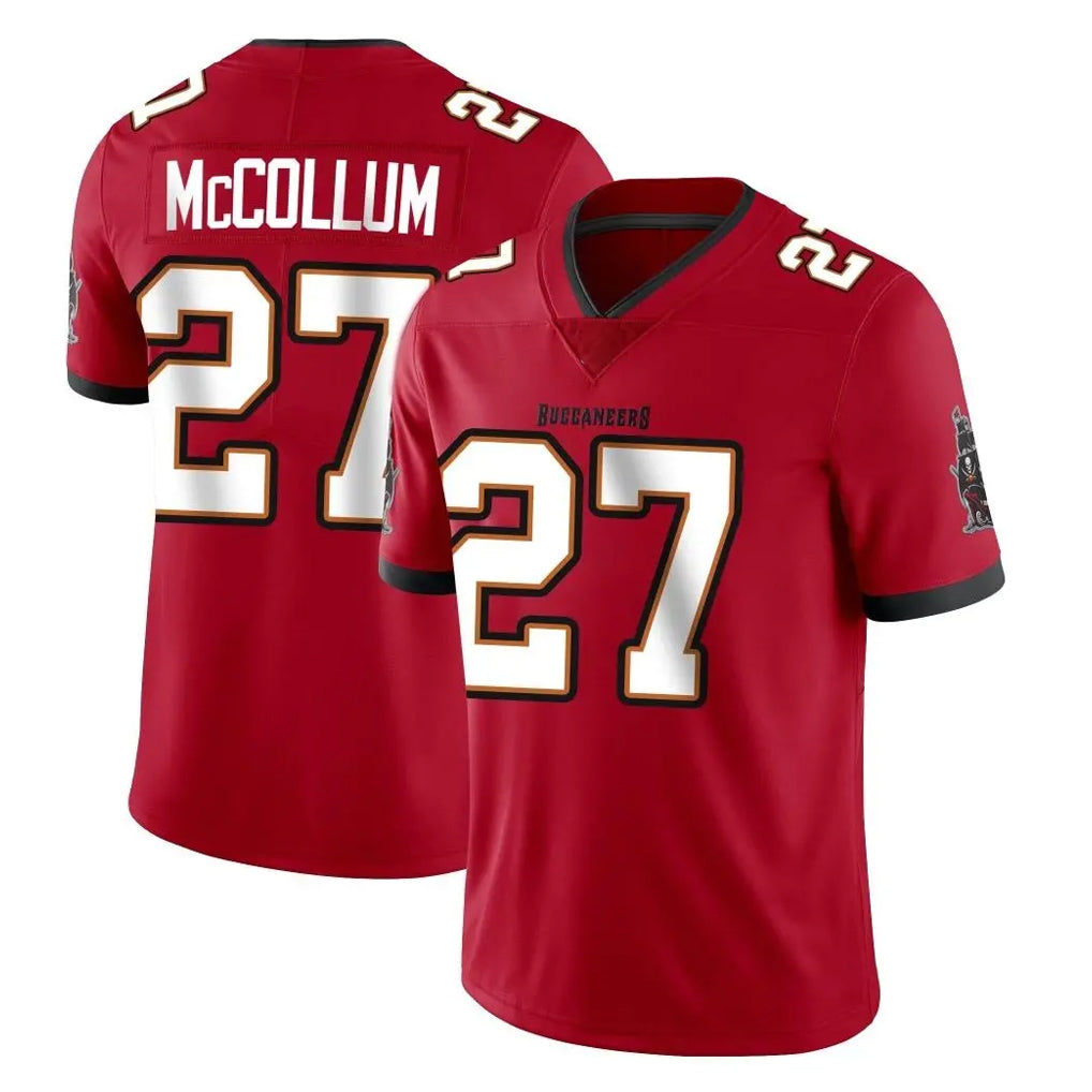 Kdoa TB.Buccaneers #27 Zyon McCollum Player Red Limited Vapor F.U.S.E. Home Game Stitched Jerseys