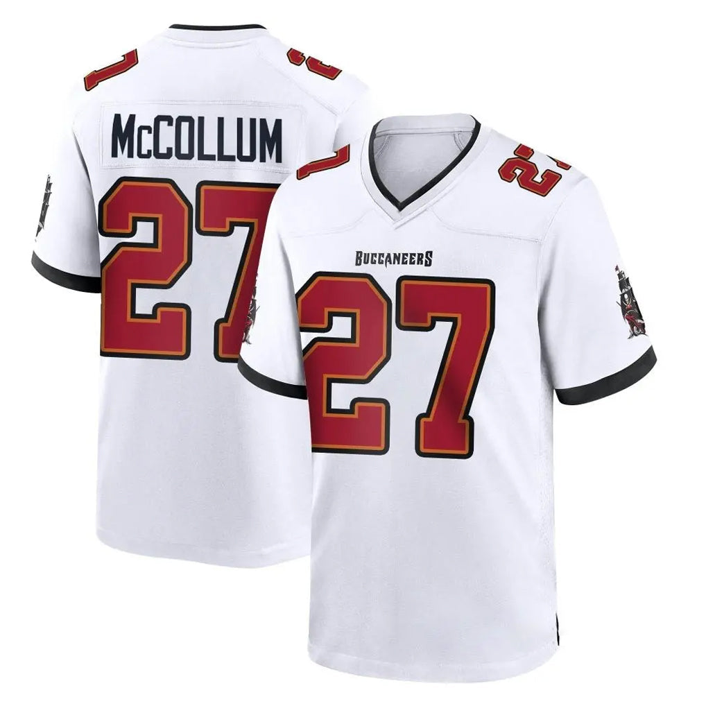 Kdoa TB.Buccaneers #27 Zyon McCollum Player White Home Game Stitched Jerseys