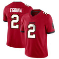 Kdoa TB.Buccaneers #2 Emeka Egbuka Player Red Limited Vapor F.U.S.E. Home Game Stitched Jerseys