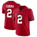 Kdoa TB.Buccaneers #2 Emeka Egbuka Player Red Limited Vapor Home Game Stitched Jerseys