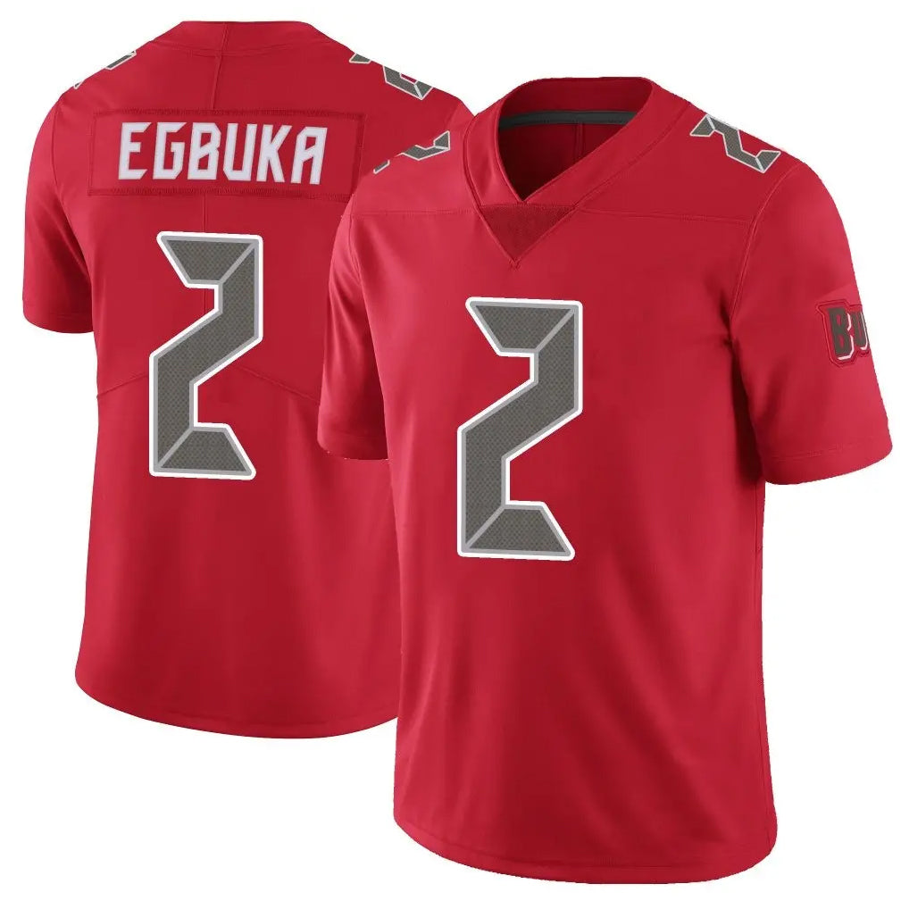 Kdoa TB.Buccaneers #2 Emeka Egbuka Player Red Vapor Limited Stitched Jerseys