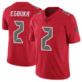Kdoa TB.Buccaneers #2 Emeka Egbuka Player Red Vapor Limited Stitched Jerseys