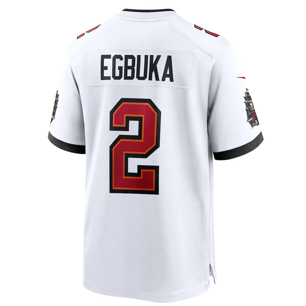 Kdoa TB.Buccaneers #2 Emeka Egbuka Player White Home Game Stitched Jerseys