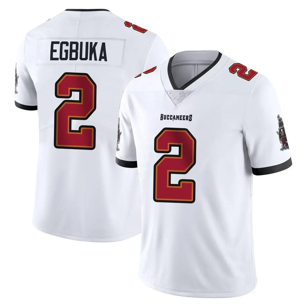 Kdoa TB.Buccaneers #2 Emeka Egbuka Player White Limited Vapor Untouchable Home Game Stitched Jerseys