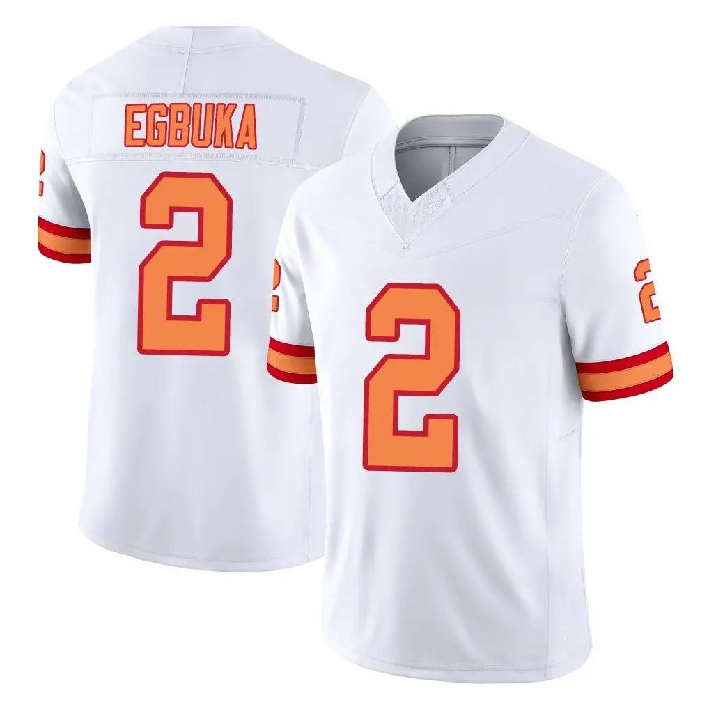 Kdoa TB.Buccaneers #2 Emeka Egbuka Player White Limited '76 Vapor F.U.S.E. Home Game Stitched Jerseys
