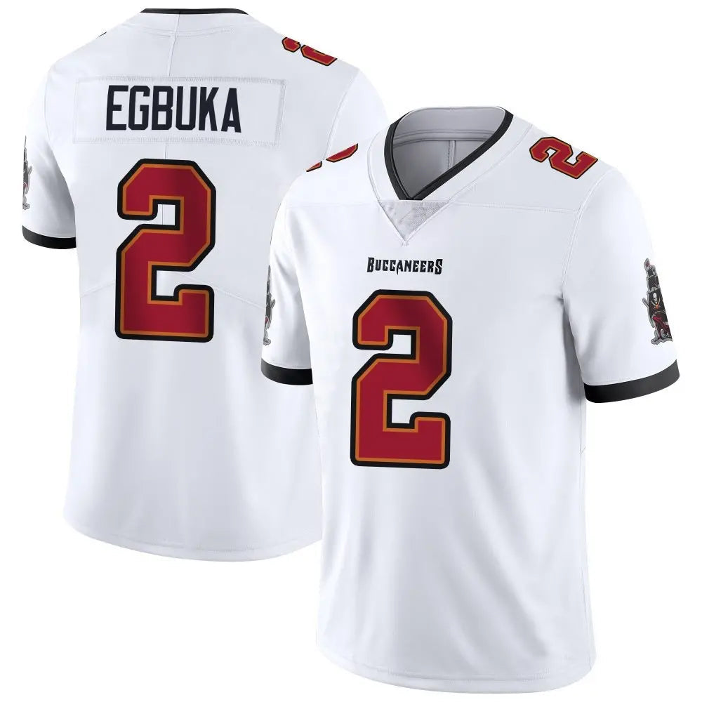 Kdoa TB.Buccaneers #2 Emeka Egbuka Player White Vapor Limited Game Stitched Jerseys