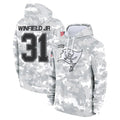Kdoa TB.Buccaneers #31 Antoine Winfield Jr. Player Arctic Camo Limited Salute to Service Pullover Hoodies Game Stitched Jerseys