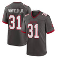 Kdoa TB.Buccaneers #31 Antoine Winfield Jr. Player Pewter Alternate Home Game Stitched Jerseys