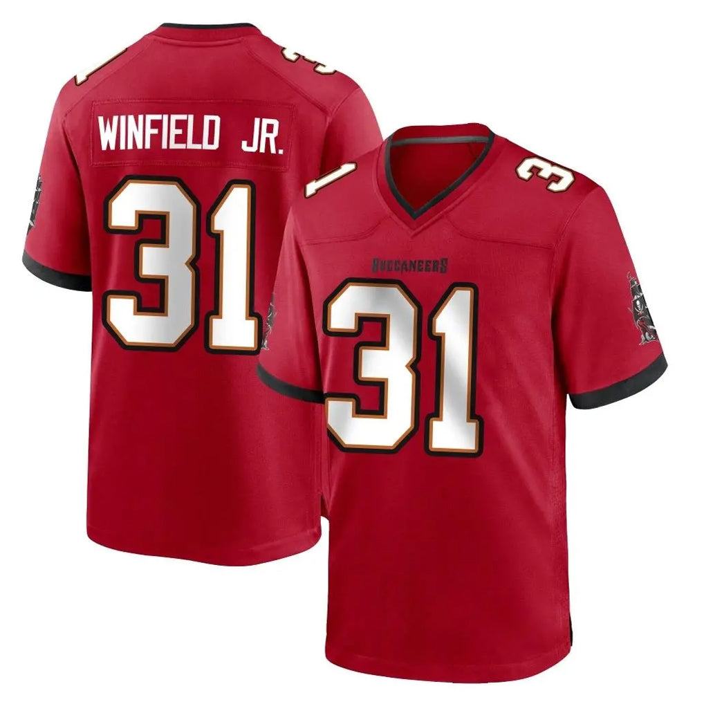 Kdoa TB.Buccaneers #31 Antoine Winfield Jr. Player Red Home Game Stitched Jerseys