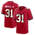 Kdoa TB.Buccaneers #31 Antoine Winfield Jr. Player Red Home Game Stitched Jerseys